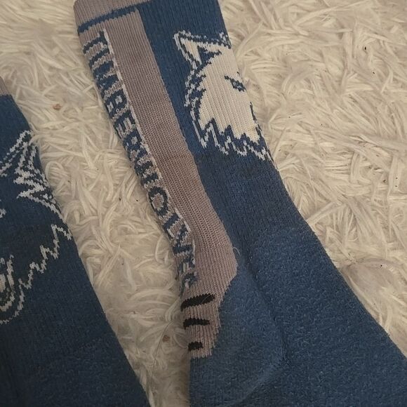 Timberwolves dri-fit pro high size medium unisex blue gray mn basketball gym - Picture 2 of 11